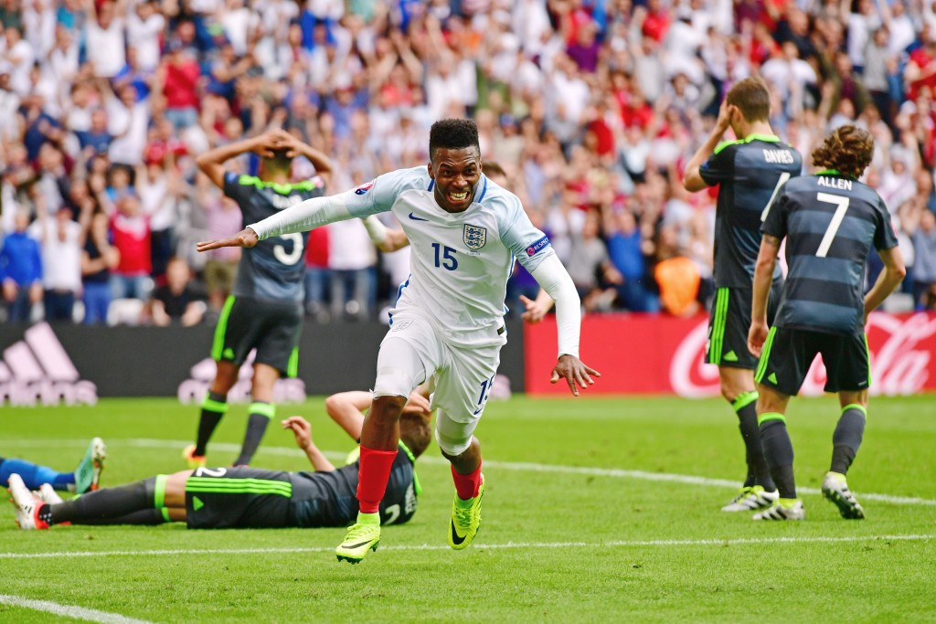 Daniel Sturridge scored a dramatic late winner as England beat Wales ©Getty Images