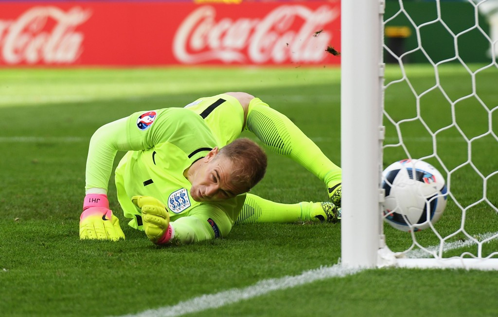England keeper Joe Hart should have done better with the Real Madrid star's effort