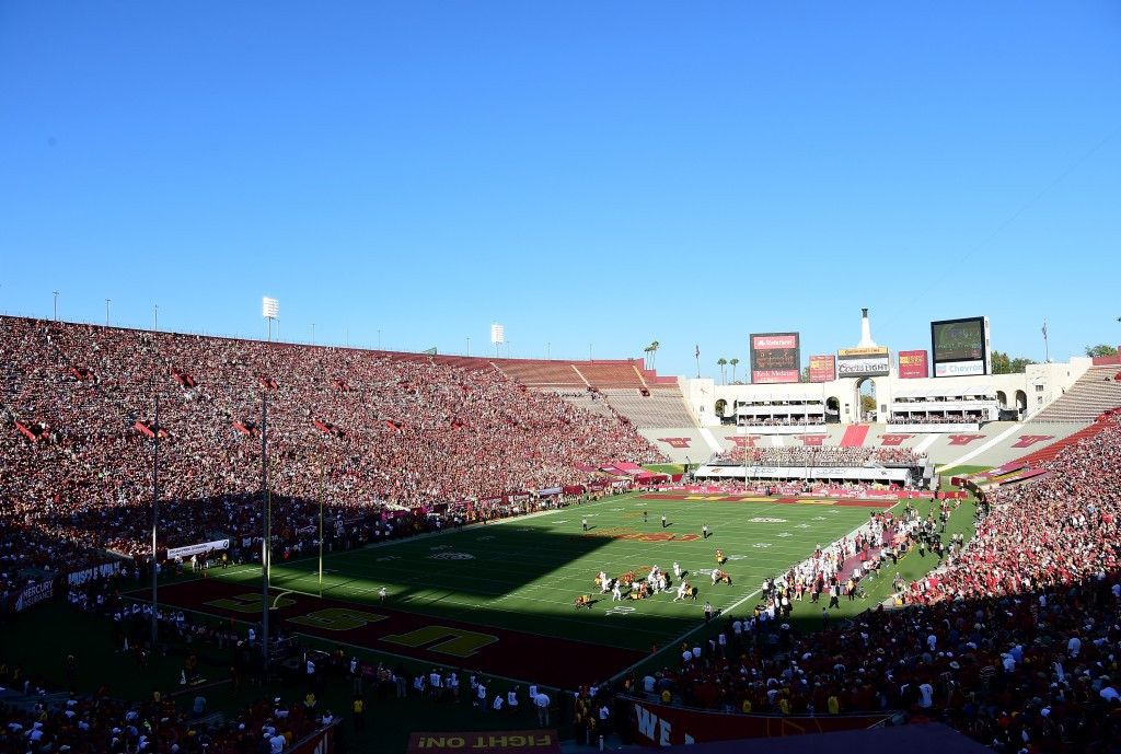 The Los Angeles Coliseum was reportedly one of the venues visited by Paris 2024