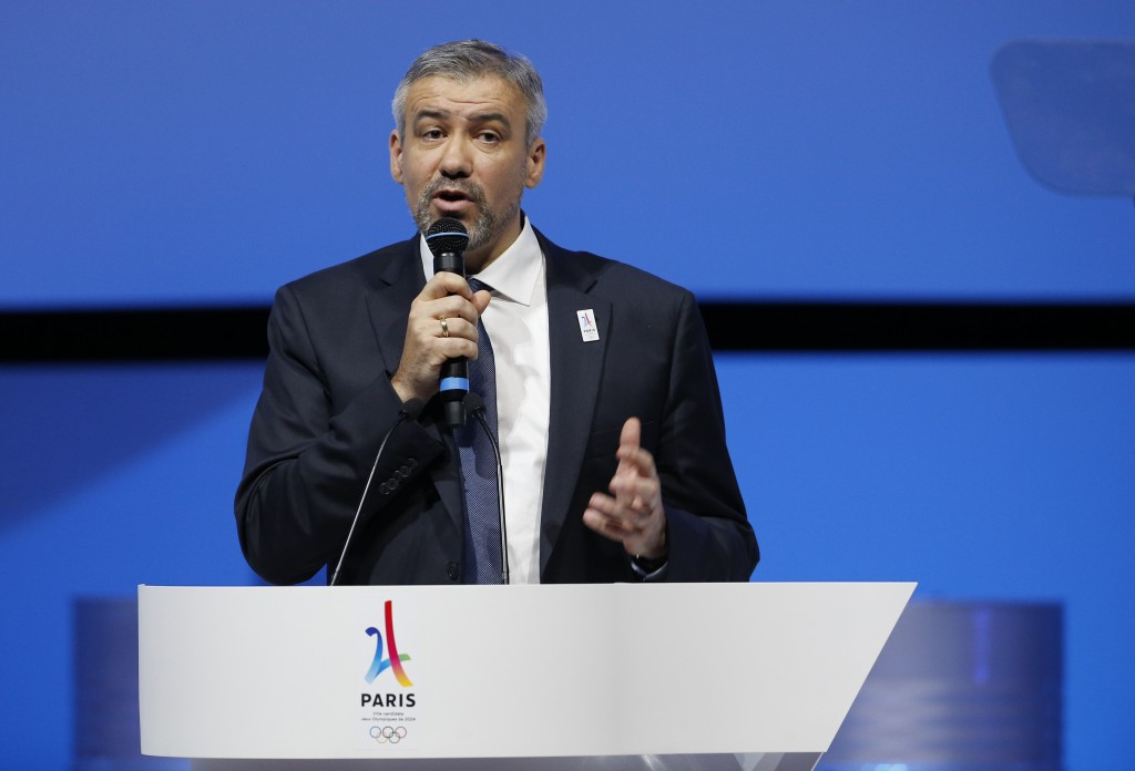 A high-level delegation from Paris 2024,  led by chief executive Etienne Thobois, has visited a number of venues due to be used if rival bidder Los Angeles is successful ©Paris 2024