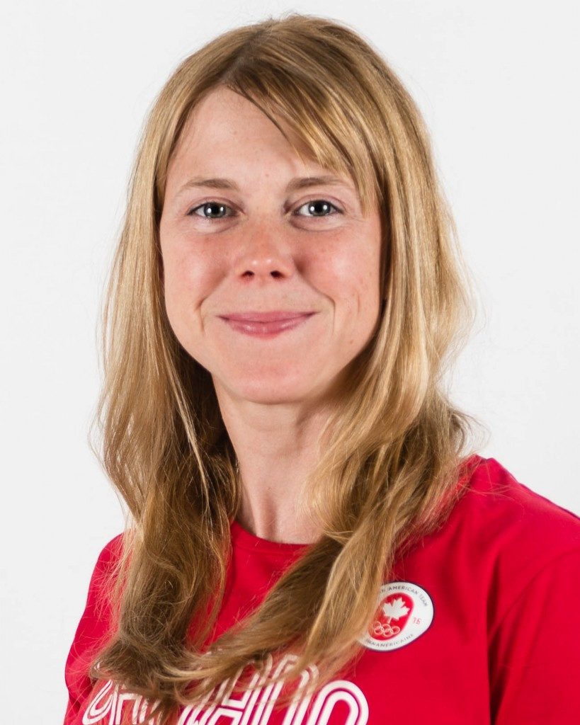 Donna Vakalis is one of two in the Canada team ©COC 
