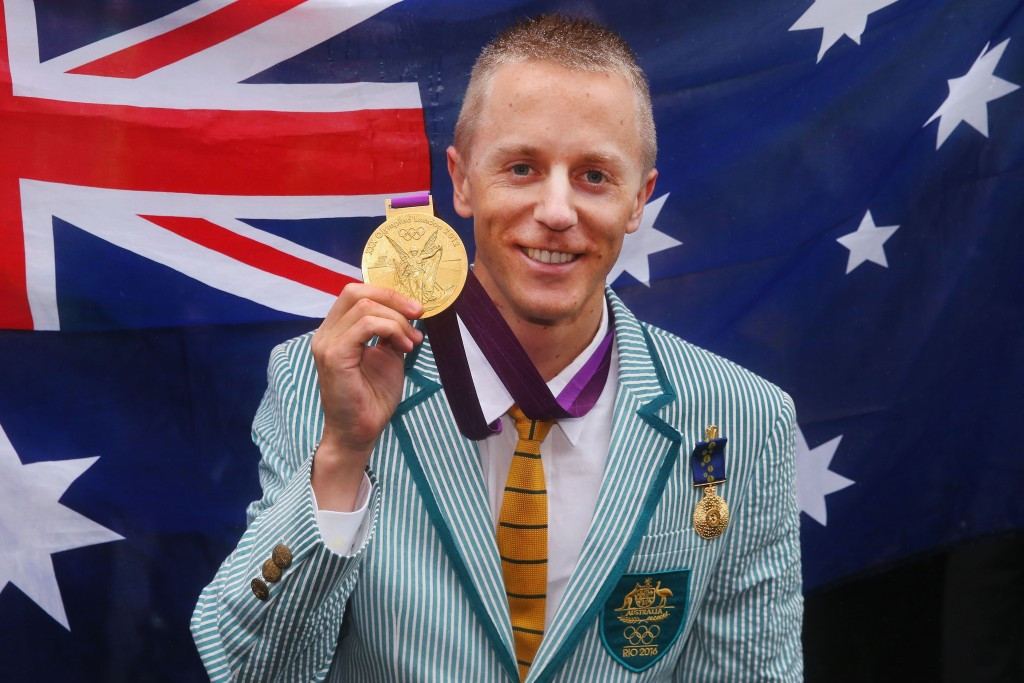 Australia's Jared Tallent has been officially given his London 2012 Olympic gold medal ©Getty Images