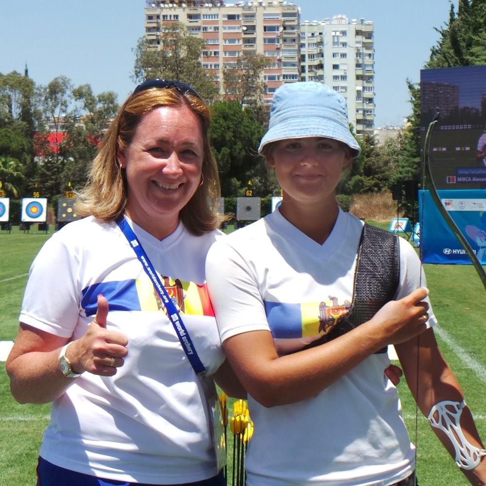Alexandra Mirca snatched a quota in the women's event for Moldova