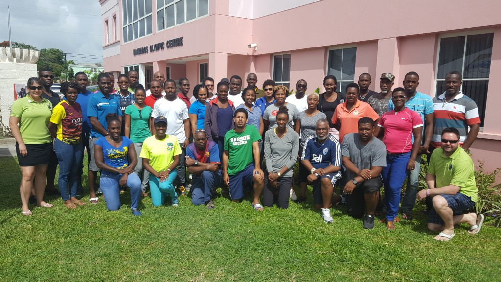 The Barbados Olympic Association held a coaching clinic ©BOA 