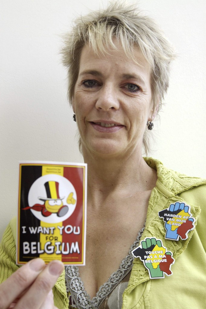 Judoka Ingrid Berghmans is a big name in Belgian sport ©Getty Images