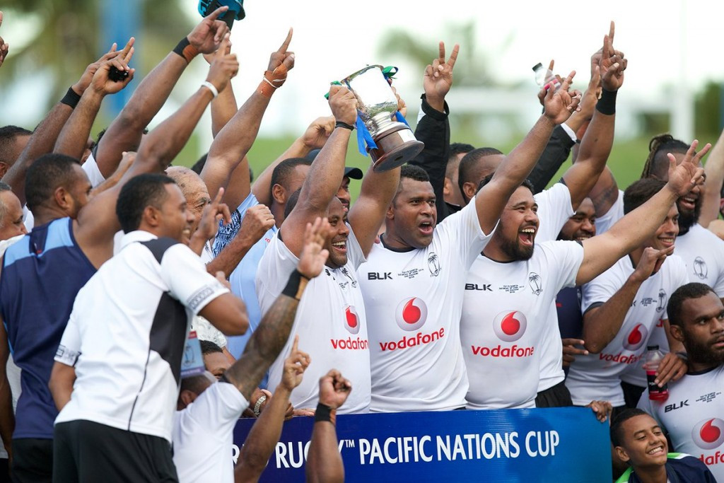 Fiji won the Pacific Nations Cup after beating Samoa ©World Rugby