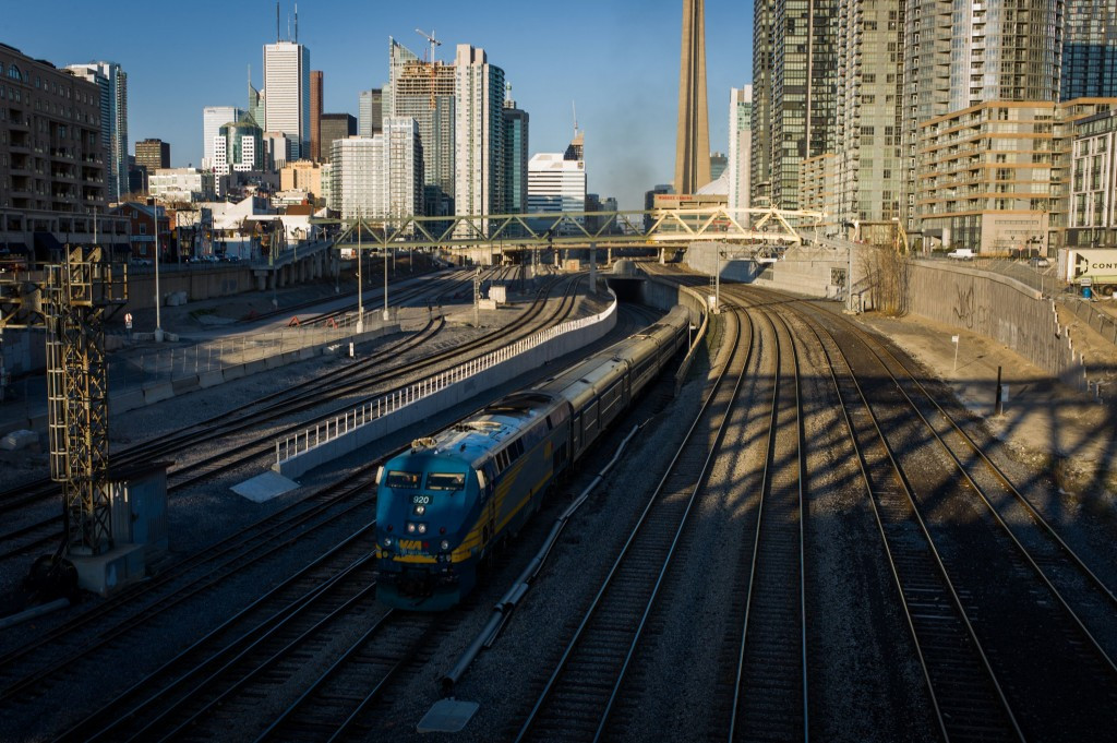 Toronto 2015 are encouraging the use of public transport during the Games to keep the city moving ©Getty Images