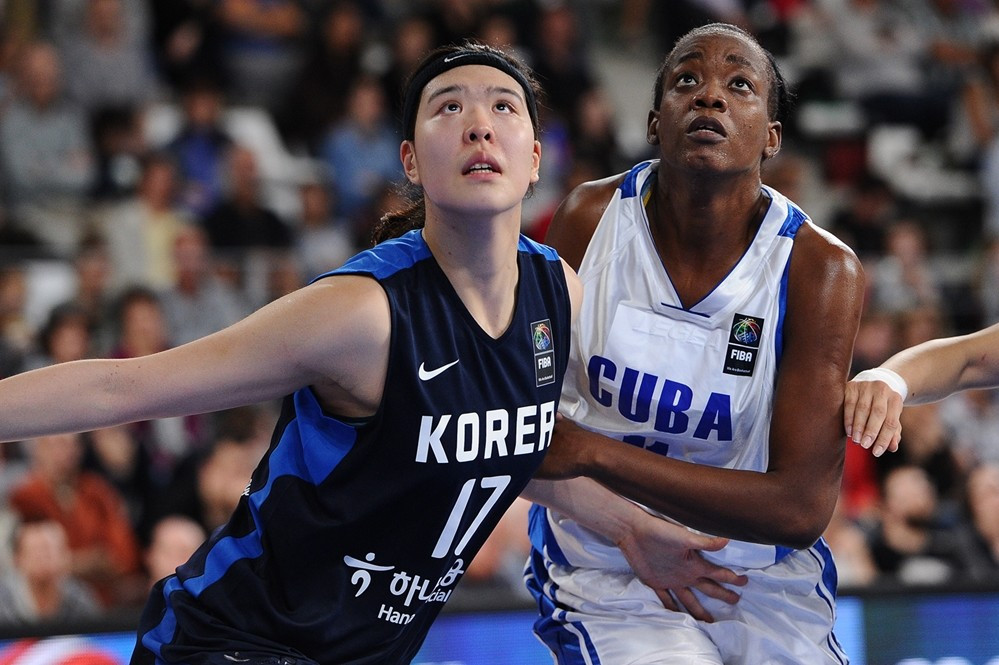 South Korea's women down Cuba to move one game away from Rio 2016 at FIBA qualifying tournament