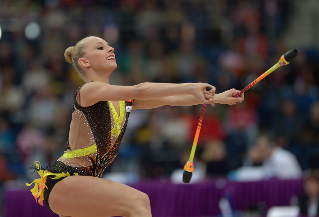 Kudryavtseva claims all-round title at European Rhythmic Gymnastics Championships
