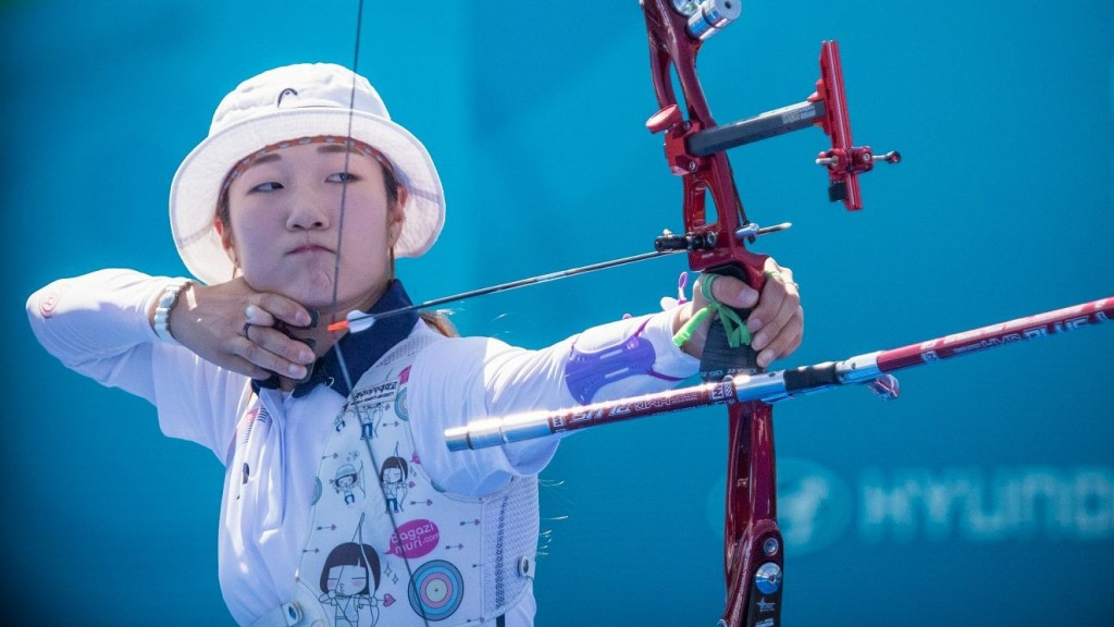 Choi secures second successive Archery World Cup golden treble in Antalya