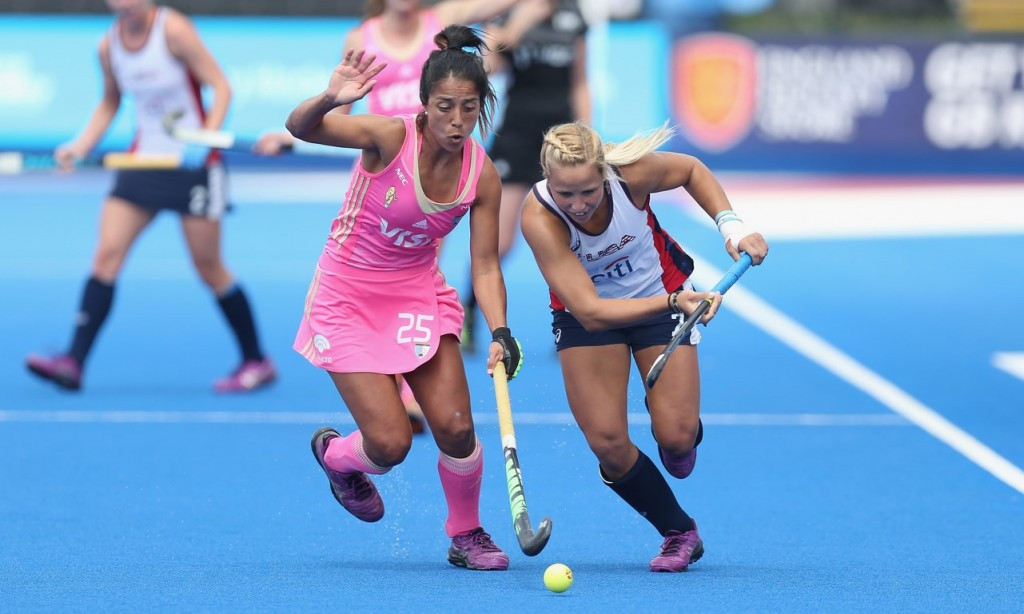 Argentina secured a comfortable victory over United States ©FIH