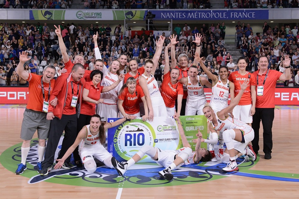 Belarus beat South Korea to claim last ticket for Rio 2016 at FIBA Women's Olympic Qualifying Tournament