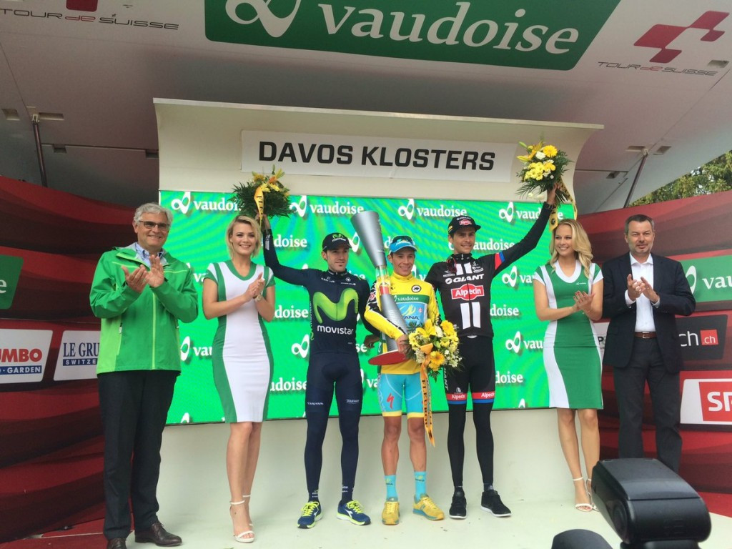 Miguel Angel Lopez won the general classification at the Tour de Suisse ©Twitter/TDS