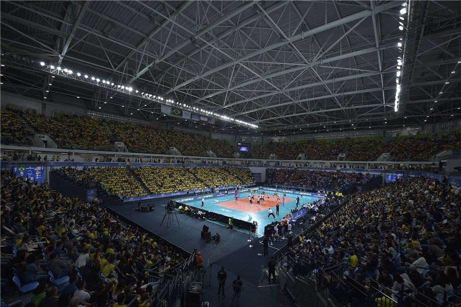 FIVB World League action continued today ©FIVB