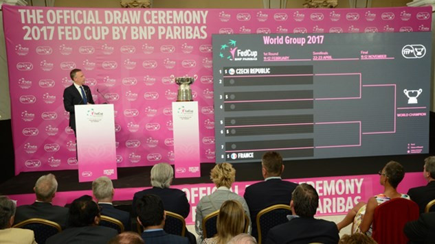 Defending champions Czech Republic drawn against Spain in first round of 2017 Fed Cup