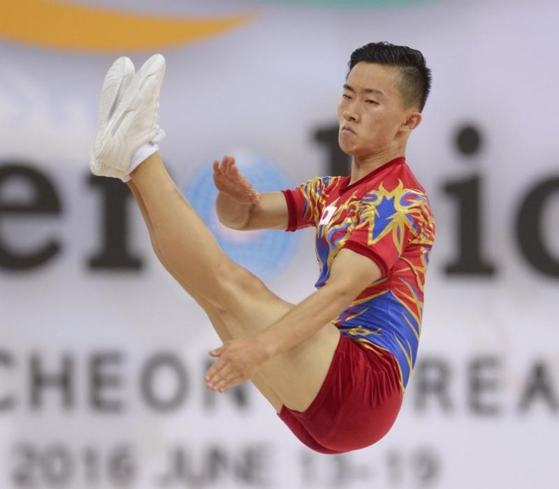Saito becomes first male Japanese gymnast to win Aerobic Gymnastics World Championships gold
