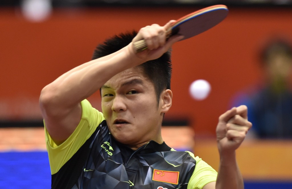 Fan Zhendong will seek to continue the form that saw him win the Japan Open title last week ©Getty Images