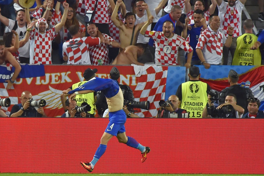 In pictures: Croatia beat Spain to top Group D at Euro 2016