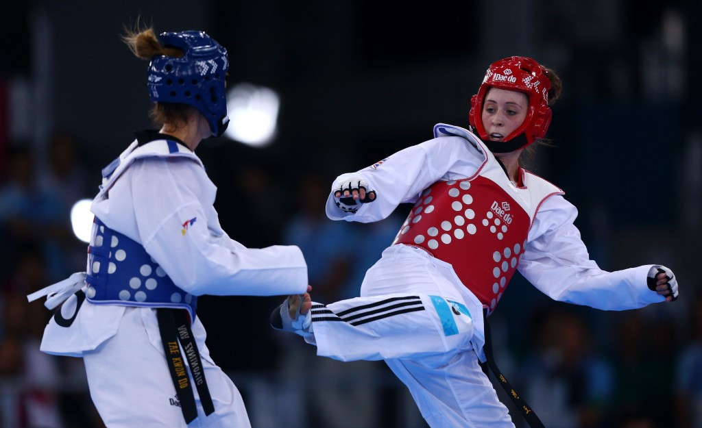 London 2012 gold medallist Jade Jones is eyeing the successful defence of her under 57kg Olympic title after officially being selected in Great Britain’s four-strong taekwondo squad for Rio 2016 ©Getty Images