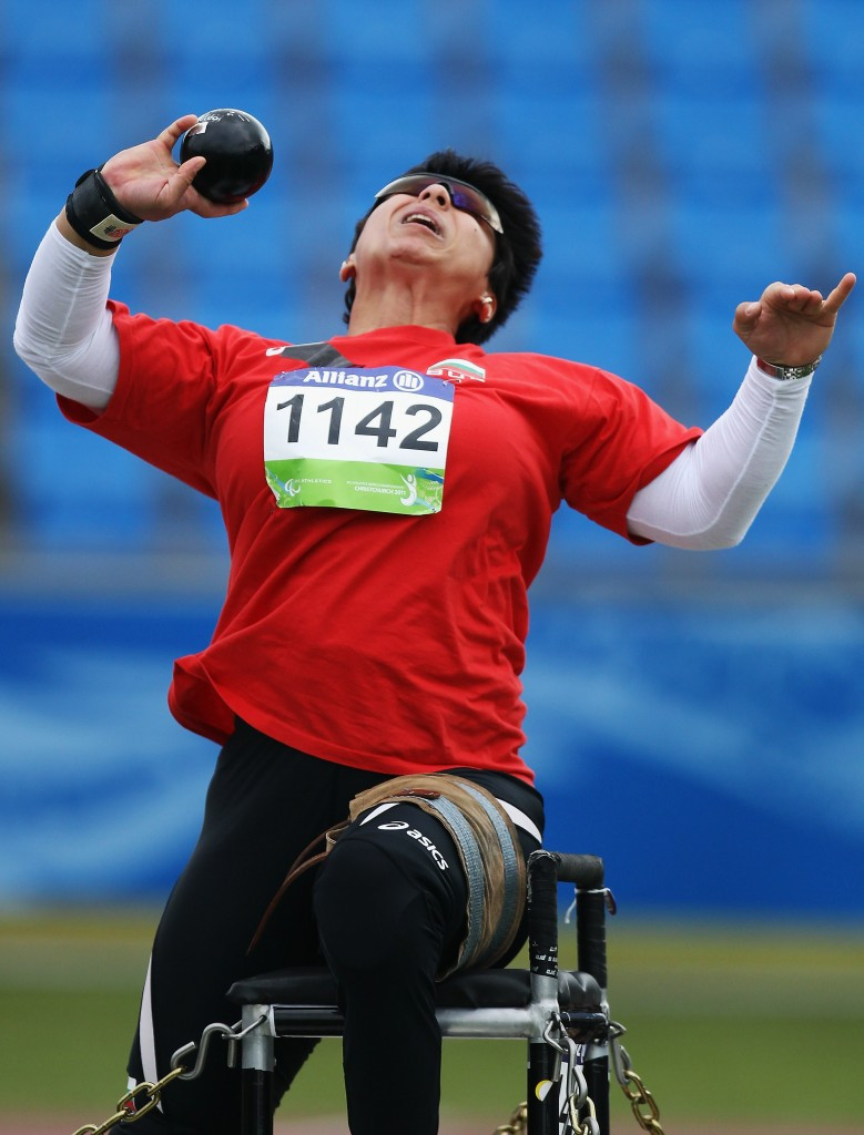 Stela Eneva won Paralympic silver medals at Beijing 2008 and London 2012 ©Getty Images