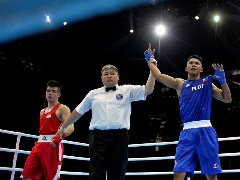 Eumir Marcial will likely be the nation's best chance of winning an Olympic medal in boxing ©ABSC