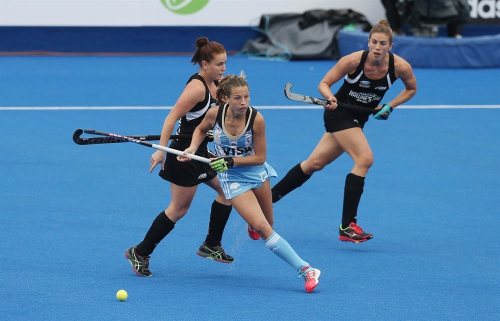 Argentina also reached the final as they overcame New Zealand