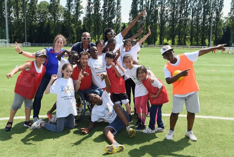Paris 2024 celebrated Olympic Day with a series of events across the French capital ©Paris 2024
