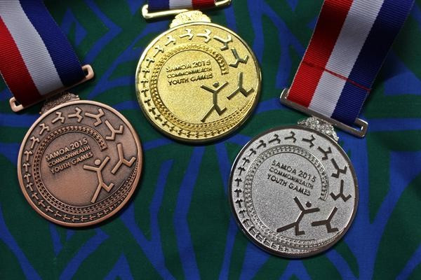 The Commonwealth Youth Games medals were designed by Nadya Va’a, who won a national competition