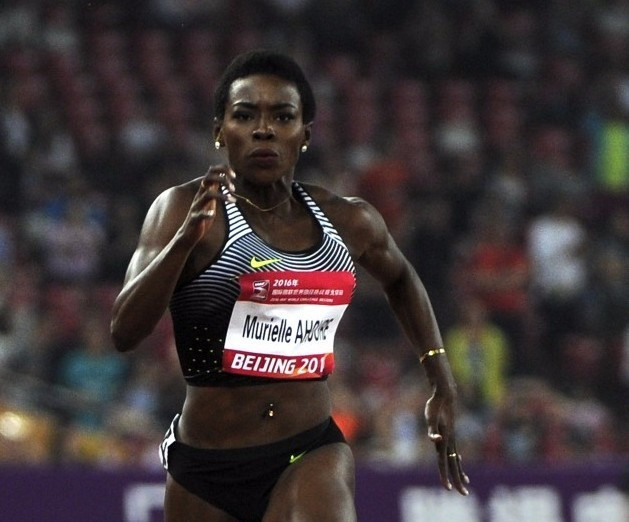 Murielle Ahoure of Ivory Coast won the African 100m title in Durban in 10.99sec ©Getty Images