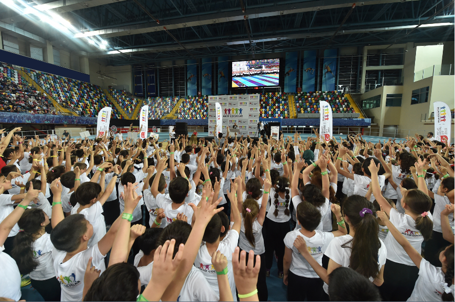 The Turkish Olympic Committee has concluded the 2015-16 academic year for its Nike-sponsored "Active Kids" initiative with an event in Istanbul ©TOC