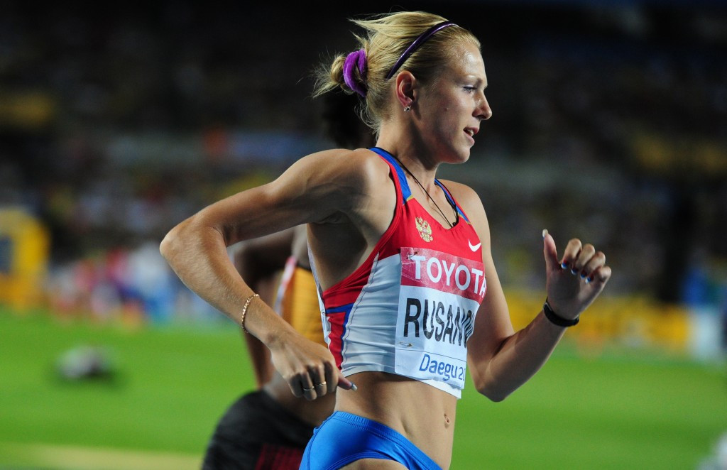 It is not known whether Yulia Stepanova, here competing under her maiden name Rusanova, is among the Russias to have applied to the IAAF to be allowed to compete at Rio 2016 as a neutral athlete ©Getty Images