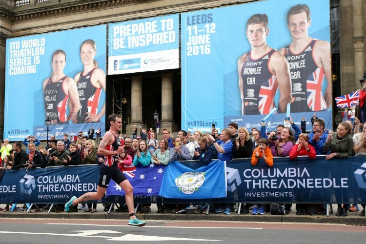 Leeds has been chosen to host an ITU World Triathlon Series event for the second year in a row