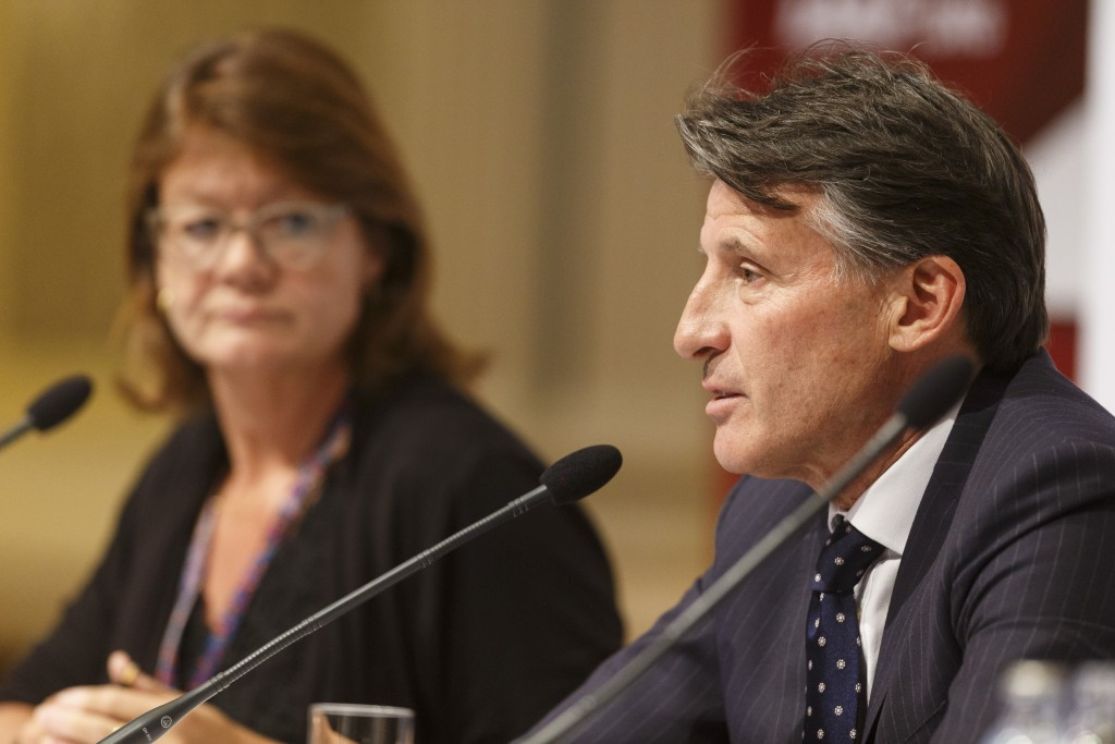 IAAF President Sebastian Coe claims Russia has not enough to have its ban from international athletics lifted ©Getty Images