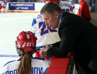 Alexei Chistyakov has been named the new head coach of the Russian women's ice hockey team ©IIHF