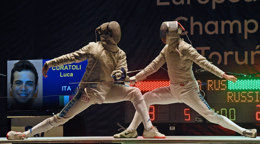 Russia beat Italy to claim the men's team sabre title ©Getty Images