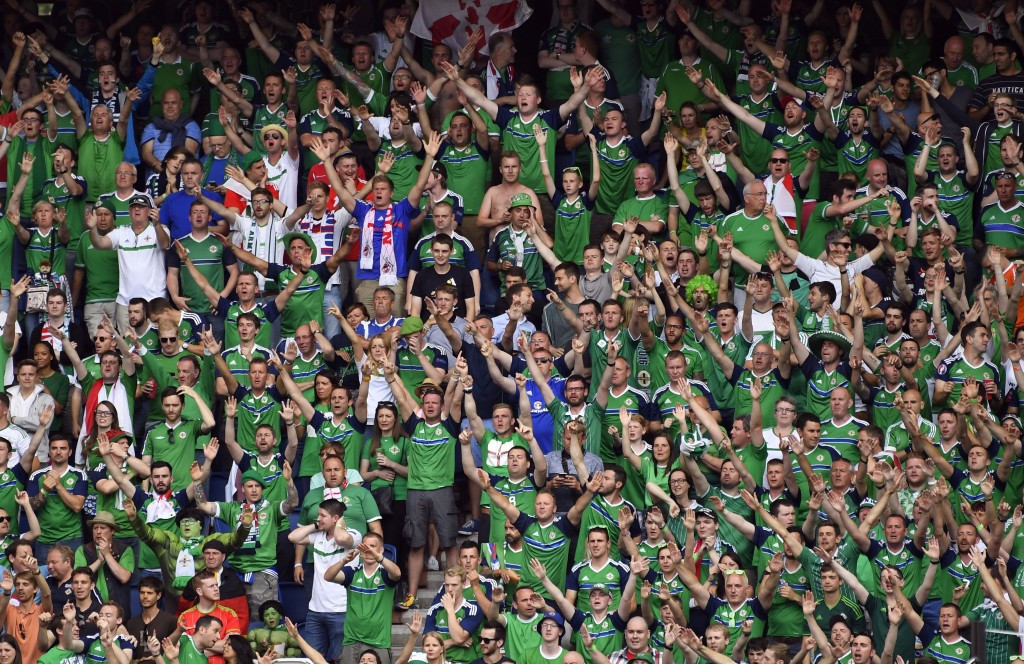 Euro 2016 will miss Northern Ireland's passionate and friendly fans ©Getty Images