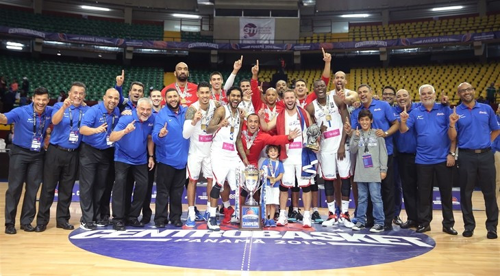 Puerto Rico lifted the Centrobasket title by beating defending champions Mexico ©FIBA