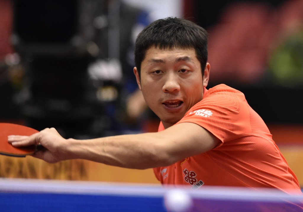Xu Xin beat world number one Ma Long to triumph in Incheon ©Getty Images