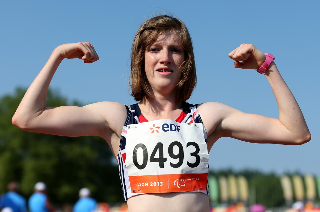 Britain's Sophie Hahn will face teammate Olivia Breen in the women's T38 100m 