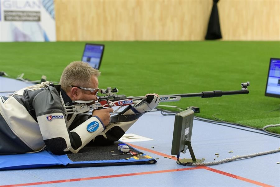 Torben Grimmel won his third title of the ISSF World Cup season ©ISSF