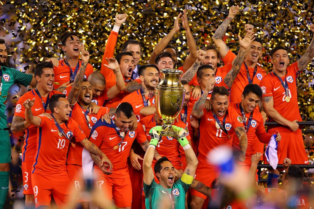 Chile beat Argentina on penalties in the final for the second year in a row ©Getty Images