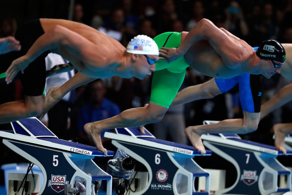 Ryan Lochte missed out on Olympic qualification after fading to third place ©Getty Images