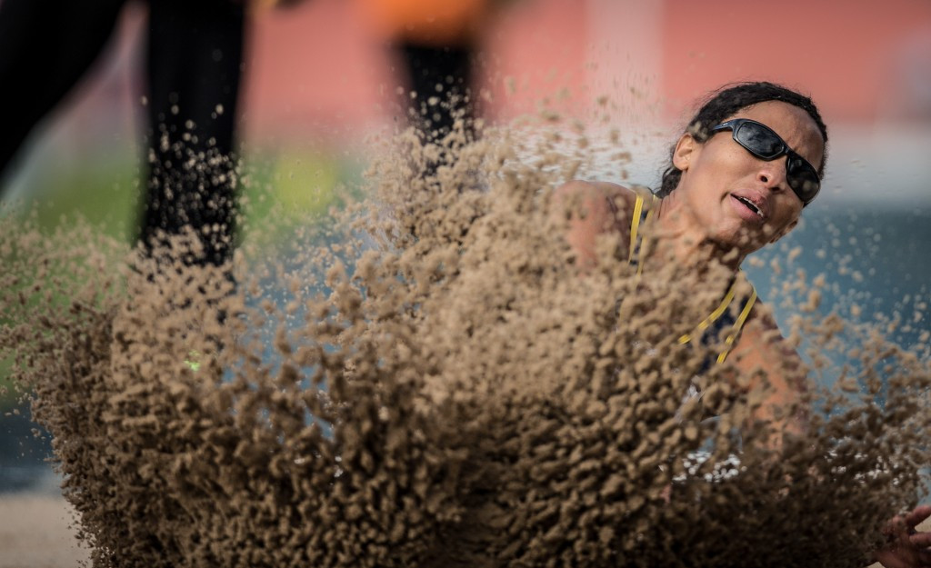 World champion Silvania Costa has broken the women's long jump world record ©Getty Images