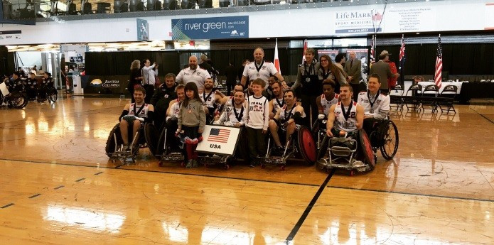 The United States have returned to number one spot on the IWRF world rankings ©Twitter