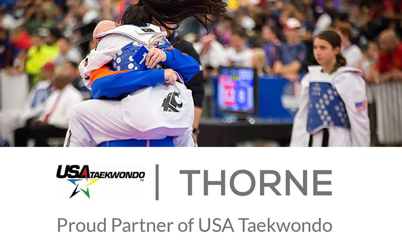USA Taekwondo has announced a new partnership with Thorne Research to provide nutritional supplements ©USA Taekwondo