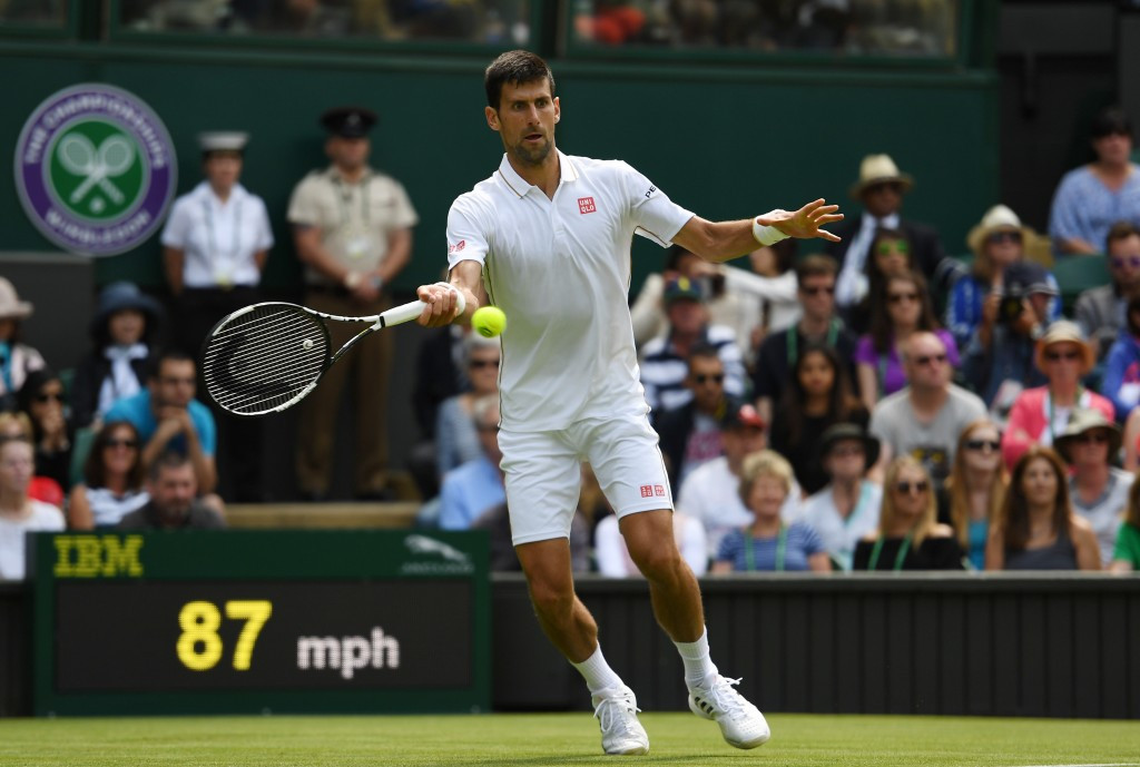 Djokovic safely through as world number 772 reaches round two on opening day at Wimbledon