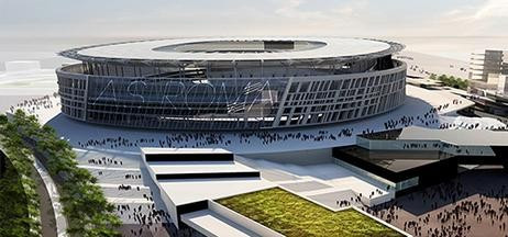 Rome 2024 hope to stage the Olympic football finals in AS Roma's new stadium if they are awarded the Games ©AS Roma