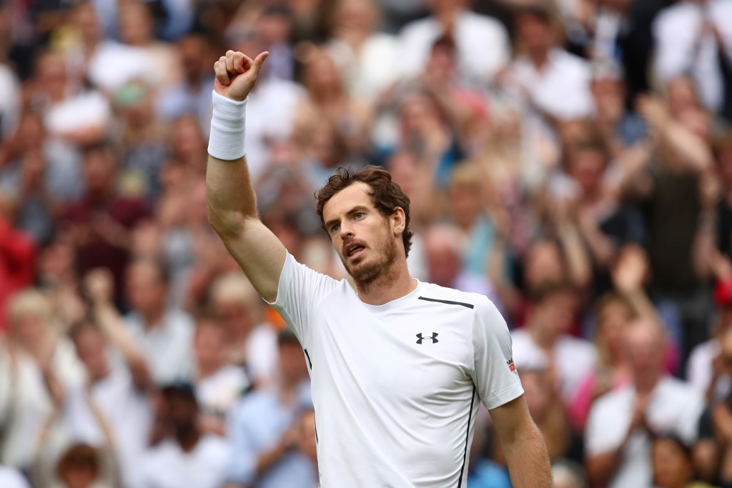 Andy Murray beat fellow Briton Liam Broady to get his pursuit of a second Wimbledon title underway ©Getty Images