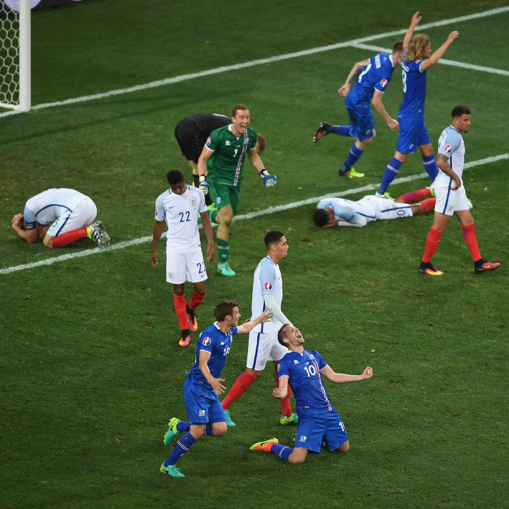 England's defeat by Iceland on Monday (June 27) was arguably the country's most embarrassing international reverse since losing against the United States at the 1950 World Cup ©Getty Images