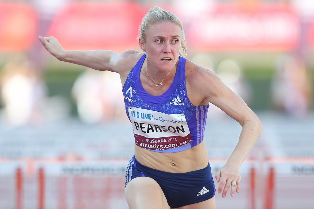 Sally Pearson will not defend her Olympic women's 100 metre hurdles title ©Getty Images